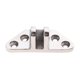 thumbnail image 4 of Cubierta de barco marino Bisagra Bisagra 316 Hardware de acero inoxidable 72x28mm, 4 of 5