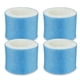 thumbnail image 1 of Paquete de 4 filtros humidificadores Colorfullife HAC504 para Honeywell, 1 of 6