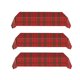 thumbnail image 1 of Mantel Desechable Navide?o Para Fiestas, Impermeable, Rectangular, Protector De Mesa, 3 Piezas, Cuadros Grandes, 1 of 5