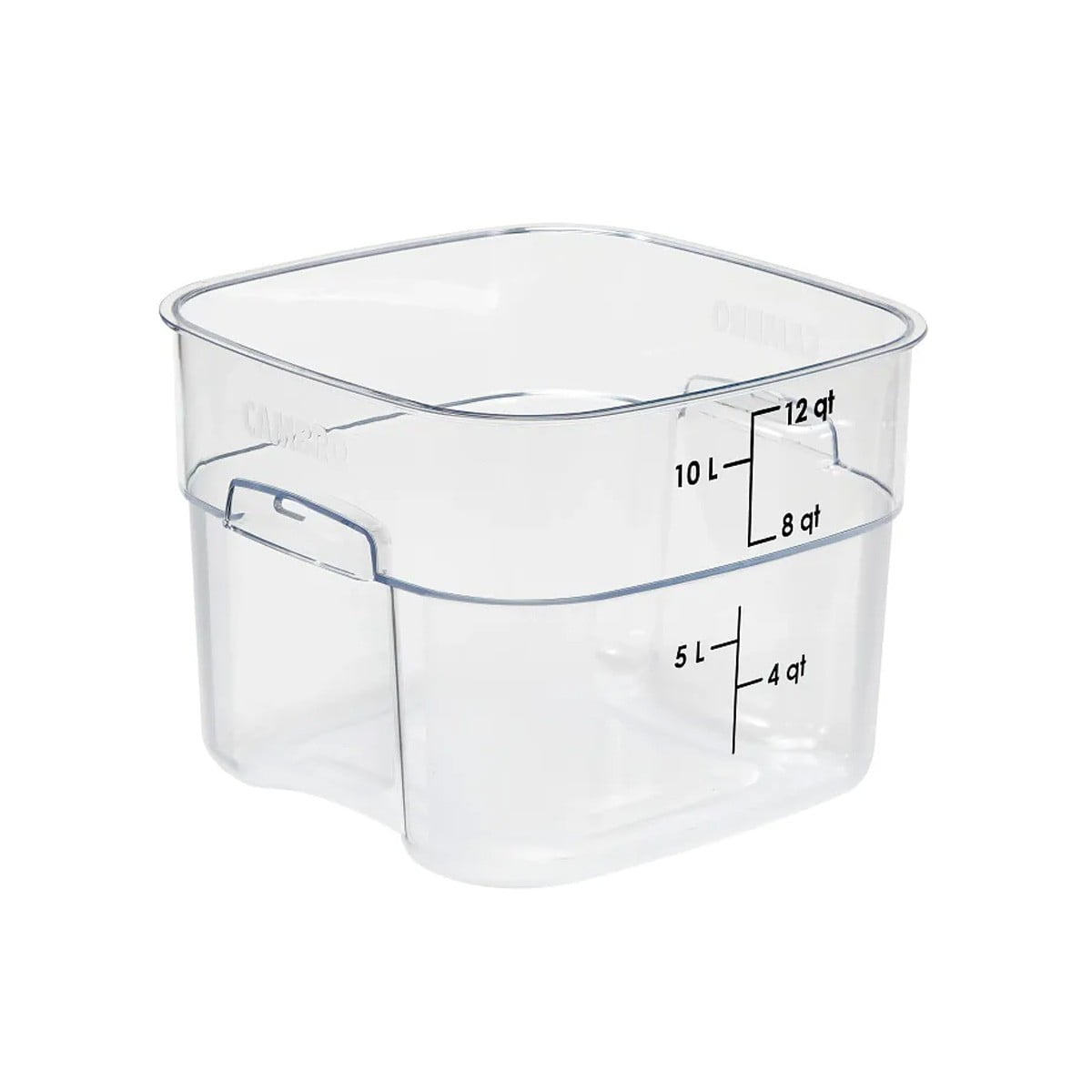 Cambro - Recipiente Graduado Cuadrado Policarbonato 12 Lts