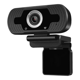 thumbnail image 1 of Cámara web HD de 1080p con USB para computadora portátil, minicámara para videollamadas Plug and Play, micrófono incorporado, clip giratorio flexible, 1 of 6