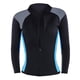 thumbnail image 5 of Chaqueta De Traje De Neopreno Para Mujer, Parte Superior Con Cremallera Frontal Para Buceo, Natación, XXL, Azul, 5 of 5