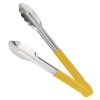 Dechef - Tenaza 30Cm Mango Amarillo