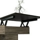 thumbnail image 5 of Mesa De Centro Extensible Fm-001o - Café Oscuro Y Negro, 5 of 11