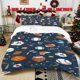 thumbnail image 1 of 3pcs Printed Bedding Set Soft Duvet Cover with 2 Pillowcases All Season Comfort, 1 of 5