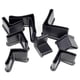 thumbnail image 5 of Tapones De Goma En Forma De L Para Ángulo De Hierro 50 X 50 Mm 20 Piezas, 5 of 5