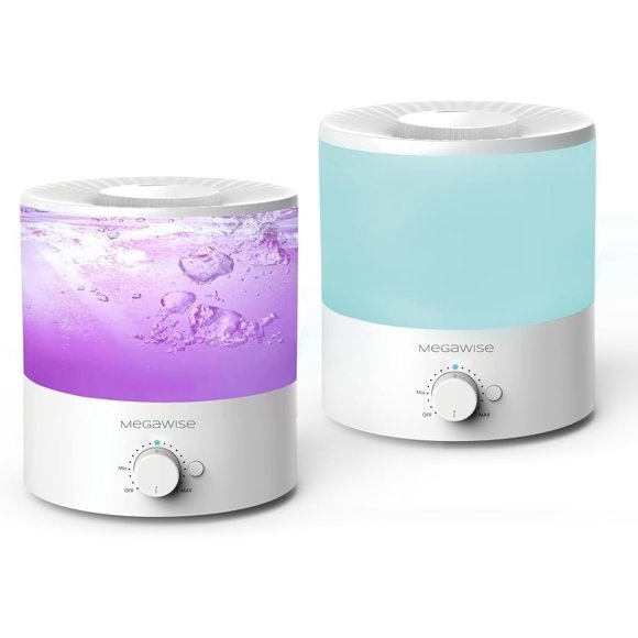Humidificadores Cool Mist MegaWise de 1,5 L para dormitorio y oficina de bebés