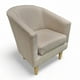 thumbnail image 1 of Poltrona Murcia - Tela Lino Beige, 1 of 4