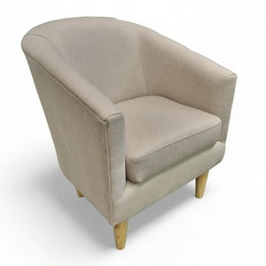 Mbc - Poltrona Murcia - Tela Lino Beige