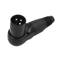 Bothyi - Conector De Cable Xlr En Ángulo Recto Para Altavoz Mezclador En Ángulo Recto Conector Xlr De 3 Pines