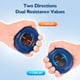 thumbnail image 2 of Hand Grip Strengener FitBeast, kit de 9 piezas, color azul oscuro, 2 of 6