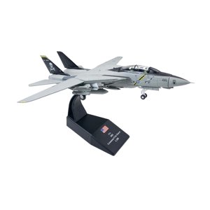 Bothyi - 1:100 Escala Diecast F14 Fighter Para Adorno De Favores De Fiesta De Mesa