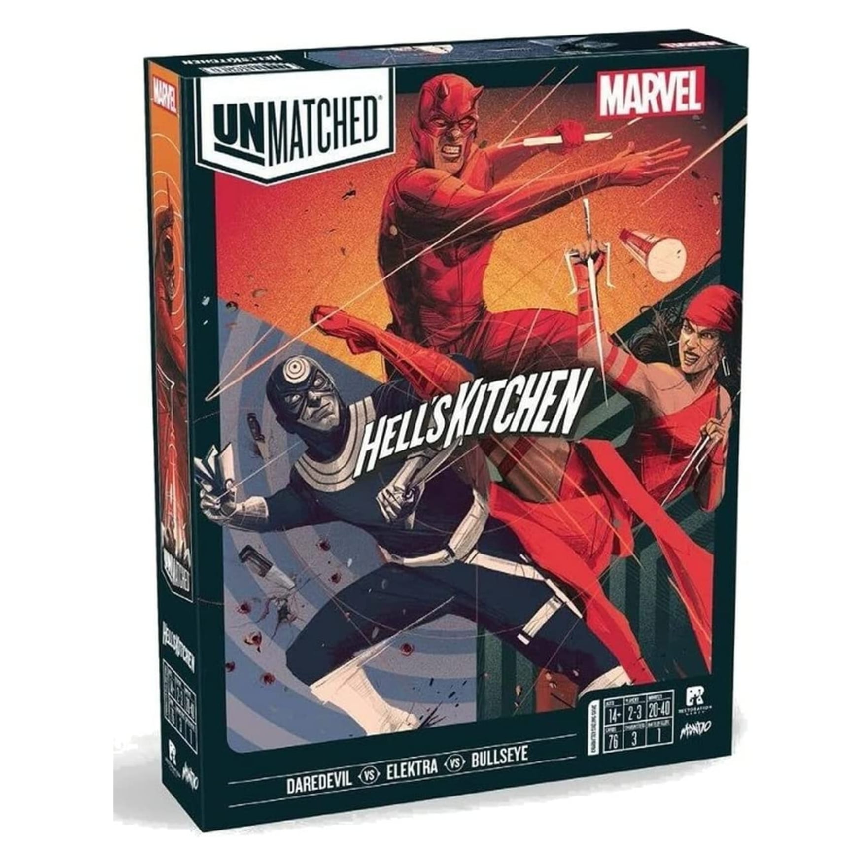 Asmodee - Unmatched Marvel Hells Kitchen