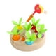 thumbnail image 2 of Juego De Cosecha De Zanahorias, Habilidad Motora Fina, Juguete Montessori Para Niñas Y Niños, Juego Preescolar 2 En 1, 2 of 5