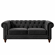 thumbnail image 2 of Sofa Florencia 3C Tela Velvet Negro, 2 of 6