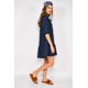 thumbnail image 4 of Vestido Midi Mara Azul azul S, 4 of 5