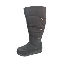 Vinnys Outlet - Bota Impermeable Mujer Negro