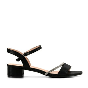 Sandalia Taco Negra Fiesta Mujer Weide You220