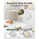 thumbnail image 5 of MOKKOM Máquina de Leche Vegetal 1200 ml Automática para Leche de Almendra/Soja – Blanco, 5 of 7