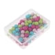 thumbnail image 1 of Pinzas redondas multicolores de 100 piezas Pinzas para chinchetas de oficina, 1 of 5