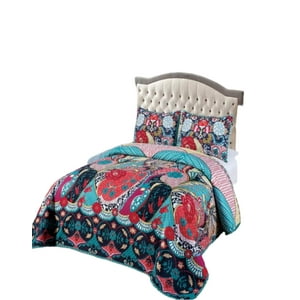 Todo Para El Hogar - Cubrecama Ligero De Verano Con Pompones - Elegantes 2P