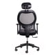 thumbnail image 5 of Silla de oficina ergonómica con apoyabrazos y reposacabezas negro, 5 of 7