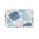 thumbnail image 4 of 1pc Fall Non-slip Bathroom Rug, Coral Blue Coastal Nautical Absorbent Floor Mat, Indoor Outdoor Anti-Slip Floor Mat, 16x24inch/20x31inch/18x47inch, Farmhouse For Home Decor, 4 of 4