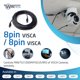 thumbnail image 3 of Cable de control Wirenest VISCA PTZ Daisy Chain de 12 pies para Sony, 3 of 6
