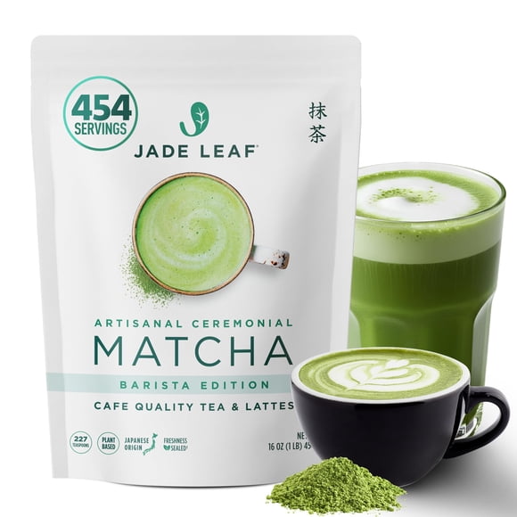 Matcha en polvo Jade Leaf grado ceremonial 454 g a granel