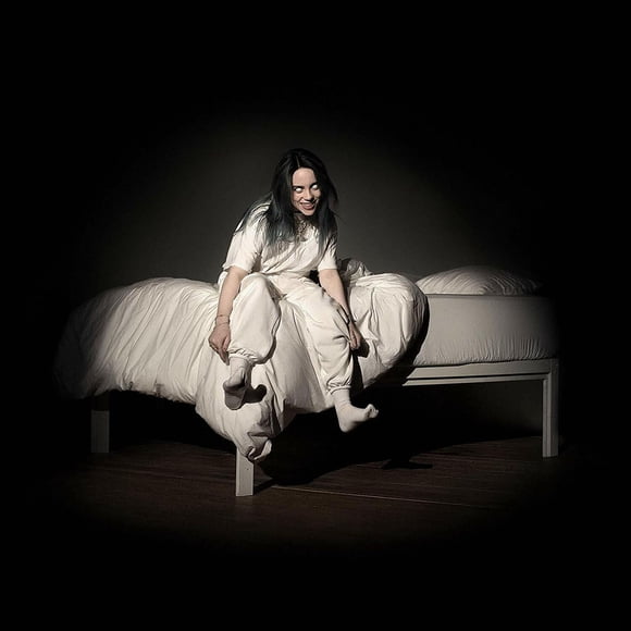 Disco de Vinilo Billie Eilish When We All Fall Asleep Amarillo Pálido