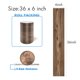 thumbnail image 2 of Baldosa Lareko Peel and Stick, impermeable, de madera marrón, 2 of 9