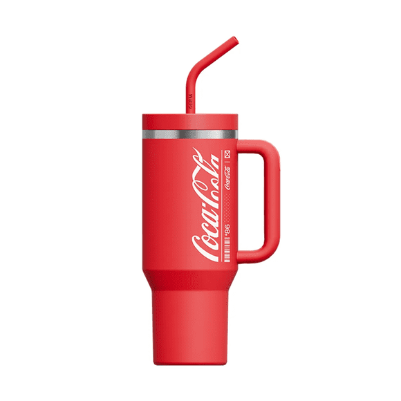 COCA COLA Germ Termo Cool Tumbler Mug Vaso 1200ML Frío O Caliente Vaso Térmico Rojo