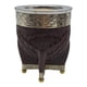 thumbnail image 1 of Mate Imperial Borravino de Calabaza Cuero Labrado con Alpaca cafe Clasico, 1 of 5