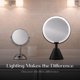 thumbnail image 4 of Espejo de Maquillaje Ilios Lighting 23 cm 5X LED Recargable, 4 of 9