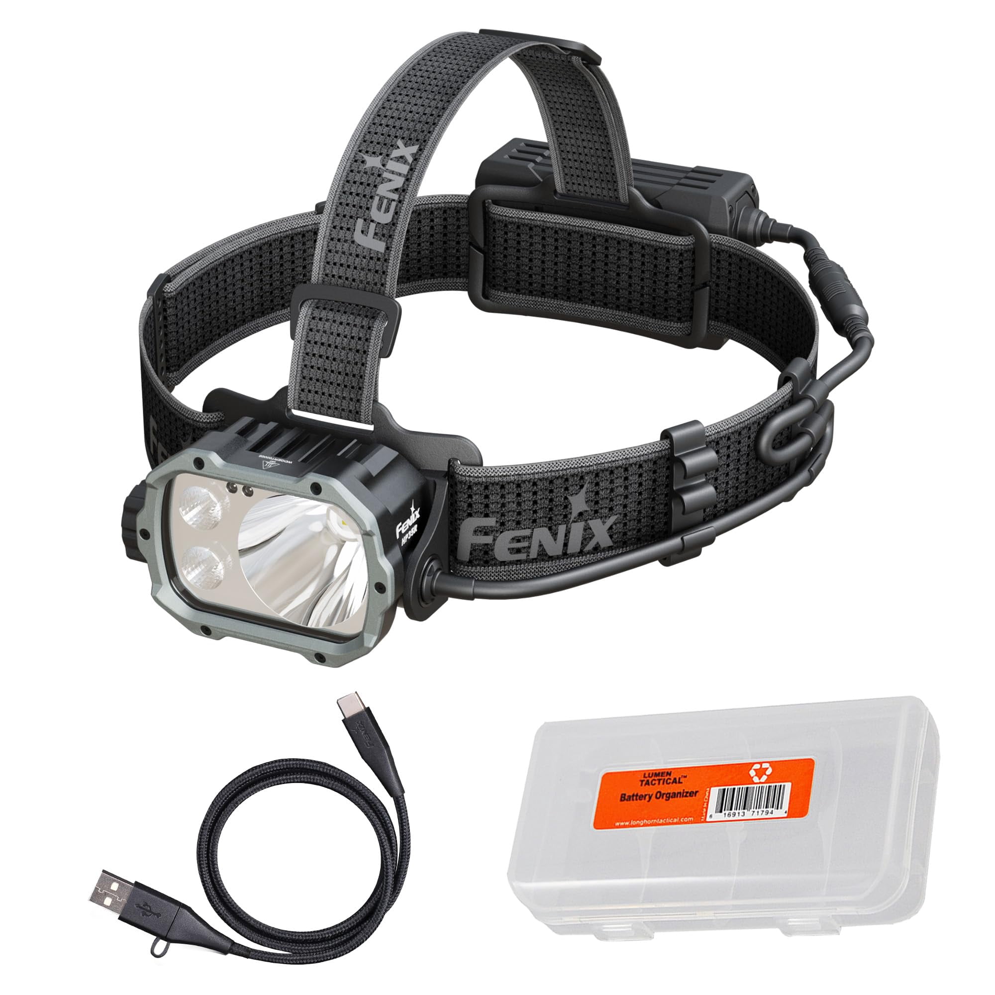 Linterna Frontal Fenix Hp35r De 4000 Lúmenes Recargable Con Usb-c
