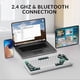 thumbnail image 2 of Teclado Keychron Q1 HE inalámbrico con distribución al 75% con conmutador Gateron, 2 of 8