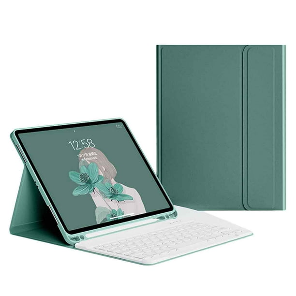 Para tableta iPhone iPad10 con ranura para lápiz, teclado Bluetooth, funda protectora Air4, ratón, juego de teclado Pro11