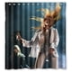 thumbnail image 1 of Cortina de ducha Florence And The Machine, juego de cortinas de baño con ganchos, tamaño 60 x 72 pulgadas, 1 of 3