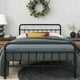 thumbnail image 2 of Base de cama de metal negra FLORENCE Zinus King 180x200x36cm, 2 of 5