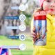 thumbnail image 5 of Parque MágicoBotella de Agua con Tapa Pop Top de Un Toque, Acero Inoxidable, a Prueba de Fugas, para Deportes, Botella Infantil rosa 12 oz, 5 of 6