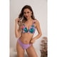 thumbnail image 2 of Traje De Baño Mujer Bikini 2 Piezas Tiro Alto Diseño Flores 8377, 2 of 3
