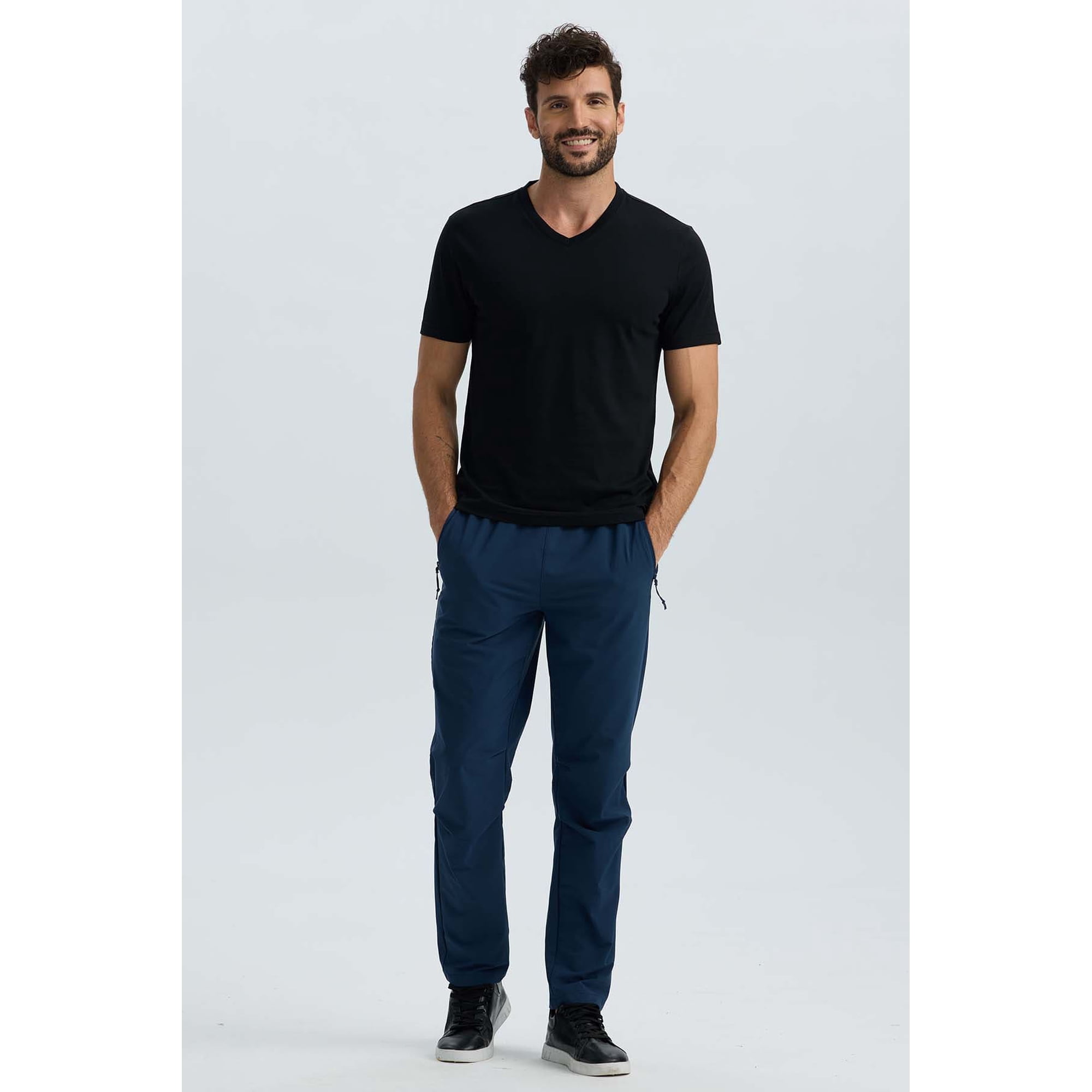 Fashionspark - Polera Hombre Básica Negro