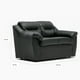 thumbnail image 3 of Sofa Asturias 2C Negro, 3 of 5