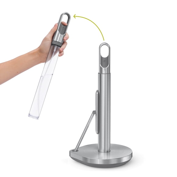 Soporte para toallas de papel simplehuman Standing con bomba pulverizadora