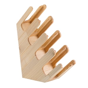 Bothyi - Dispensador De Tazas De Madera Para Taza De Café Para Encimera De Estante De Cocina