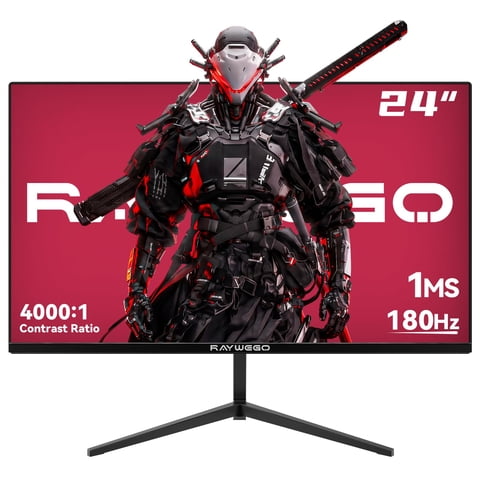 Monitor Raywego Plano Full Hd De 24 Pulgadas, 1920 X 1080,