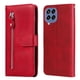 thumbnail image 5 of Funda con Cremallera para Samsung Galaxy M33 5G, Carcasa Cartera de Cuero PU con Soporte y Tarjetero, 5 of 6