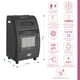 thumbnail image 2 of Estufa a Gas Hibrida 15 Kg 4.2Kw 1500W VARME HYBRID Black, 2 of 7
