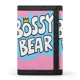 thumbnail image 1 of Oso Mandón Cartera Trifold para Hombres, 8 Ranuras para Tarjetas, 1 Ventana de ID, Tarjetero Delgado con Bolsillo de Efectivo con Cremallera para Uso Cotidiano, 1 of 6