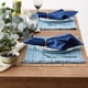 thumbnail image 3 of Juego de manteles individuales DII Variegated Tabletop Collection, color azul claro, 3 of 5